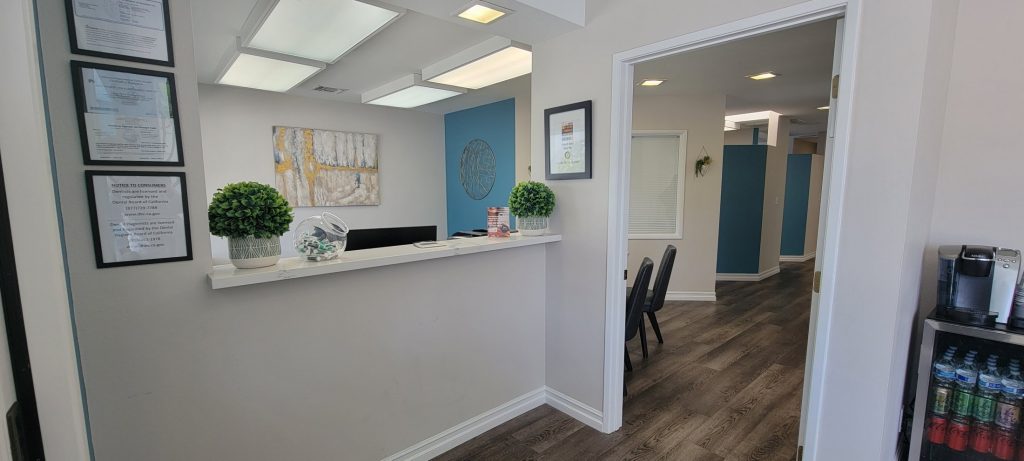 Reception area